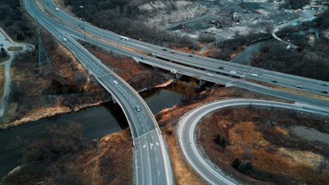 Bilde av motorvei.