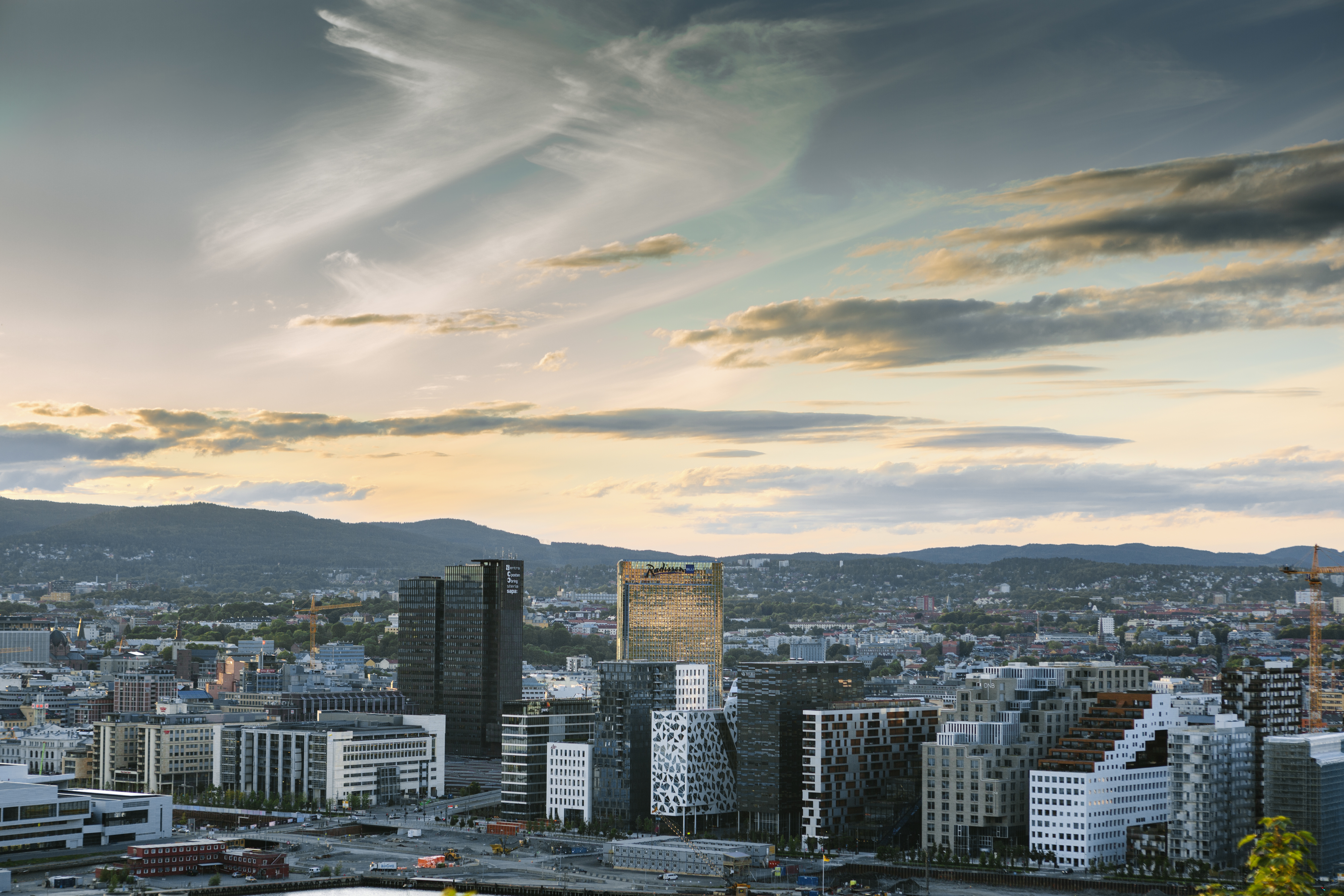 Oslo by. Foto